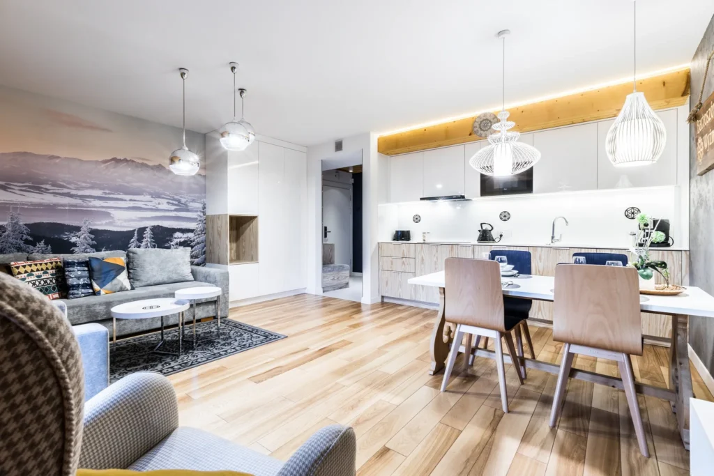 Apartament z widokiem 1 sypialnią